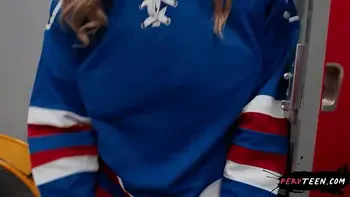 Big Ass Teen Seduces Cameraman in the Locker Room
