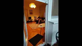 My step mom watches me suck my husband's dick.