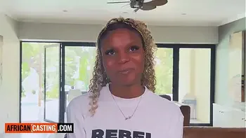 Hot Big Tits Ebony Teen Pussy Stretched Deep In Wild Interracial Casting