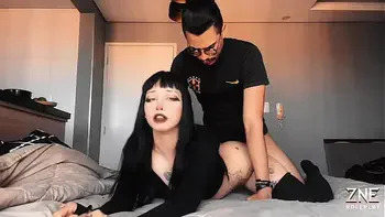 ZNE ROLEPLAY - PAWG GOTH BABE FUCK & CUM IN BIG ASS ft. Amberzinha & QroZne [FREE SCENE]