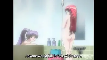 Hentai – Spying on My Busty Stepsister Taking a Bath [SUBTITLED]