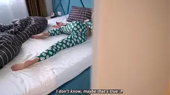 step sister caught watching porn and helped to have orgasms - beg for creampie