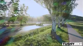 TUSHY Gorgeous model has an insatiable lust for anal sex