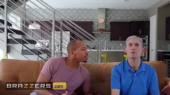 Ebony Babe (Bridgette B) Takes On Two Juice Big Hard Cocks - Brazzers