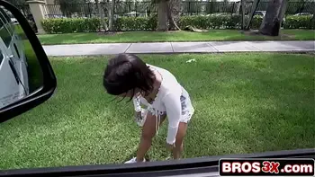 Money Talks and Big Tits Latina Walks Straight into a Rough Bus Bang