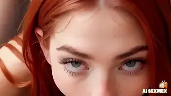 Fucking step sis in pussy and ass at home   Redhead girl orgasm and big ass anal | Virtual Sex [AI generated]