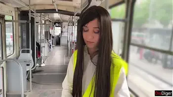 Bus Conductor Changes Her Life For The Better And Fucks A Stranger