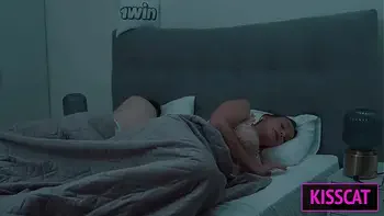 Why Step Mom Wakes with Step Son’s Cock in Hand Post-Fight — Will She Gets Face Cum in Share Bed?