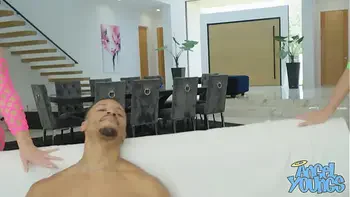 Mega Big Titty Threesome with Angela White and Angel Youngs