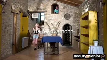 Petite Haizea Diamond Fucks Grandpa’s Thick Cock at BeautyAndTheSenior