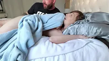 Stepdad accidentally mistaken stepdaughter as wife, leaving her creampied. Fuzzy Blanket.