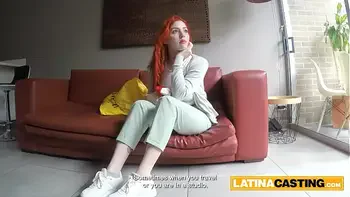 Innocent 18yo Redhead Latina Tricked Into Rough Sex By Hung Euro Producer