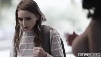 Big tits milf sucks husband bbc straight out of teens pussy