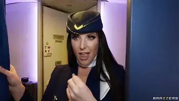 This Flight Attendant Fucks: Part 2 Angela White / Brazzers/ Enter XVPROMO on official site for discount