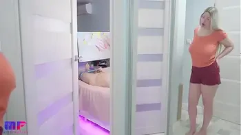 Stepdaughter with big tits spies on stepdad part 6