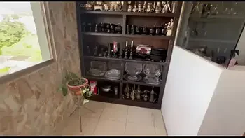 I fuck my wife's stepdaughter at home while she's not home, I cum in her mouth. COLOMBIAN