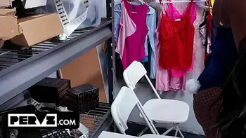 Slutty Bunnies Get Caught Stealing Costumes And Fuck Their Way Out Of Trouble With The LPO