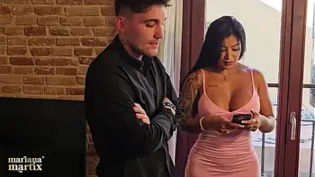 Millionaire's Busty Wife Fucks Her Driver Out of Jealousy - Mariana Martix & Papi Rodriguez