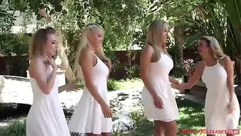 ZeroToleranceFilms - Kenzie Taylor & Bridesmaids Get Into Hot AF ORGY