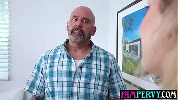 Stepdad teaches teen about condom but she fucks him raw anyway