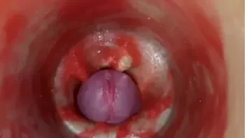 Cum without sperm. Excellent internal camera. 4K