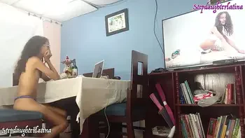 My stepbrother invited me to watch a movie. I didn't know it was porn