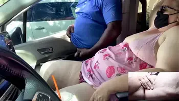 Stranger caught me masturbating in public parking lot and jerked off on my leg