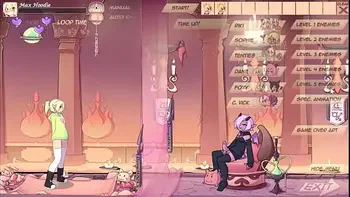 Max The Elf v0.4 [Femboy Hentai game PornPlay] Ep.8 gangbang by the succubus naughty army