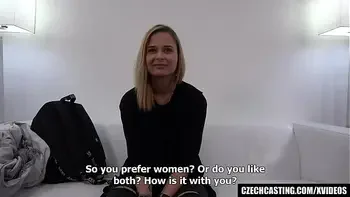 Lesbian Virgin Teen Enjoys Threesome