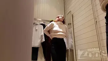 Peeping in the dressing room