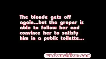 Jane Darling followed and groped on the bus !