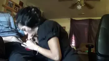 blowjob deep throating gagging lumbee queen by white feather.