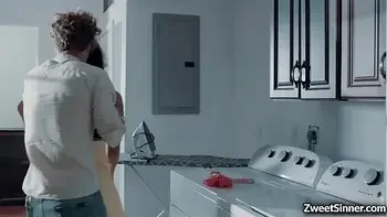 Hot and busty babysitter Karlee Grey knows how play with her employer by riding on his cock while his wife is not around.