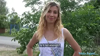 Public Agent Shona River is caught fucking in public