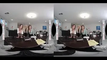 BRIDGETTE B., KARMA RX & KRISSY LYNN FUCK YOU IN A VR ORGY!