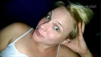 Amateur Teen Fucks, Sucks & Gets a Facial in a Tent.