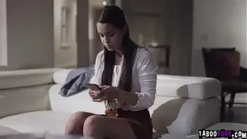 Bruntte Alina Lopez gobbles a mature cock!