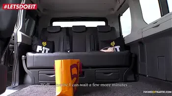 VIP SEX VAULT - Horny Milf Cums All Over the Taxi Drivers Back Seat