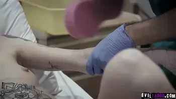 Shy teen patient Arya Fae  let this pervert doctor plays and fucks her teen pussy for a speedy recovery.