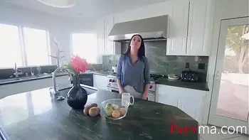 stepMom gives stepson some SEX ED with her own body- HOTTEST STEPMOM STEPSON