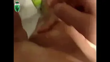 A girl player of my football team takes her shower (Part 2)