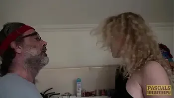 PASCALSSUBSLUTS - BDSM babe Anita Vixen eats cum after anal