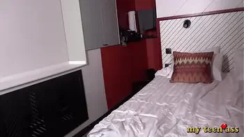 The first fuck in the ass life of a tee Elley, complete hard fucking