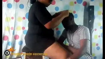 Hot BBW South African hair stylist banged in her shop by BBC.