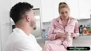 Busty stepaunt licked and fucked by stepnephew