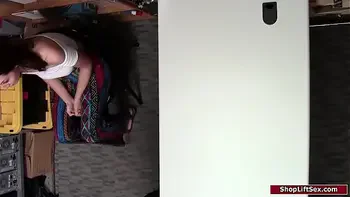 Caught shoplifter fucked then released