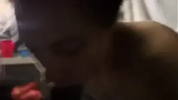 Big Black Cock Getting Sucked By Lil Poodle And Inga Nazi POV