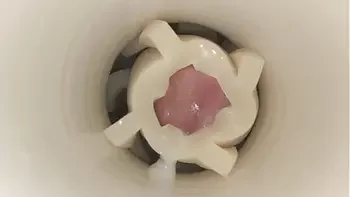 Moaning and cumming Inside fleshlight
