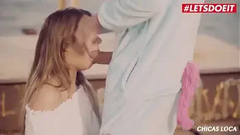 LETSDOEIT - Unicorn Fetish Sex With Hot Teen Taylor Sands at The Beach