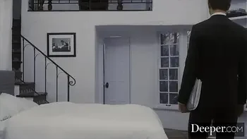 Deeper. Sexy Maid Autumn Falls Recevies an Unforgettable Bonus